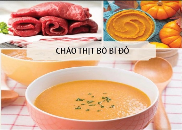 Cháo thịt bò bổ dưỡng