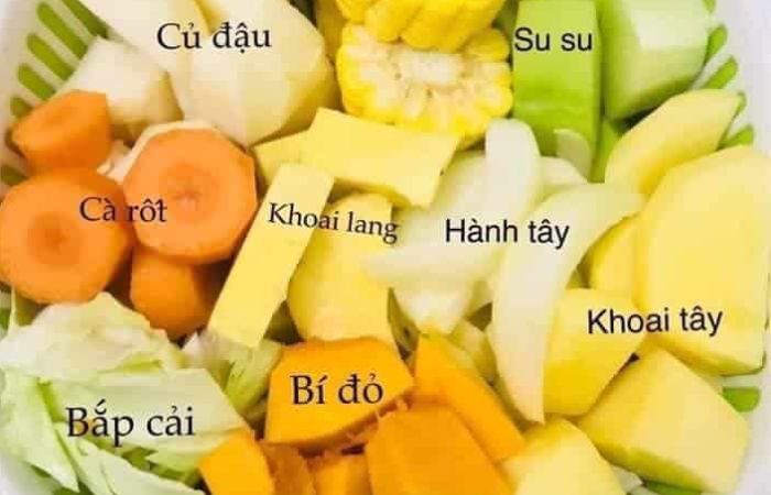 Ba mẹ có thể nấu nước dashi từ những củ quả trong cuộc sống hàng ngày cho bé