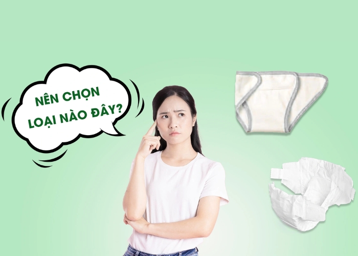 nên dùng bỉm quần hay bỉm dán