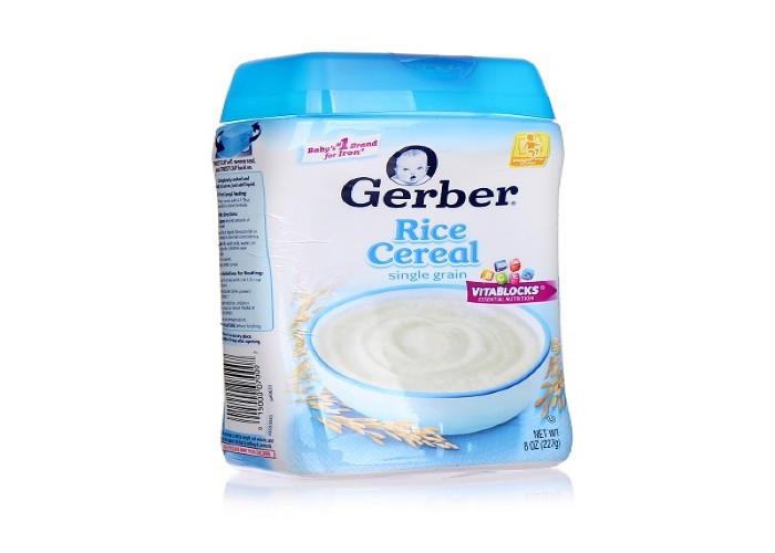 Bột ăn dặm Gerber cho bé 6 tháng