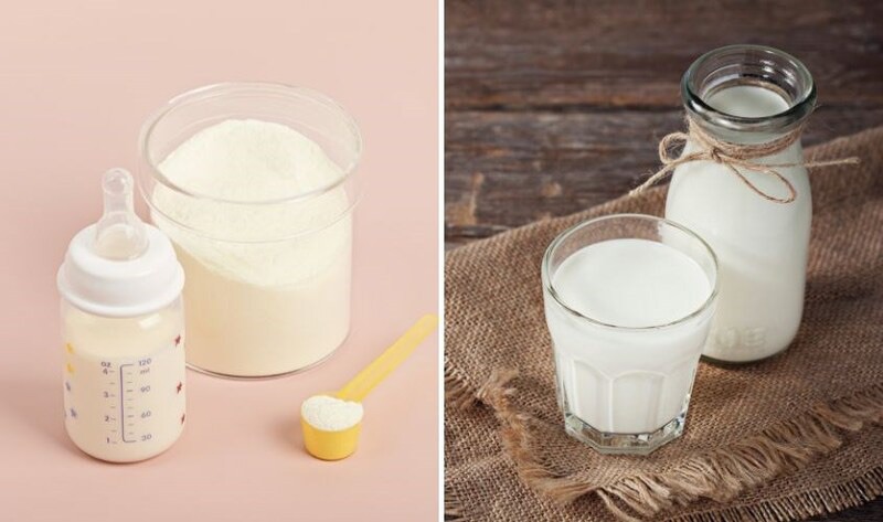 Giải đáp| Ban ngày uống sữa tươi ban đêm uống sữa công thức được không?