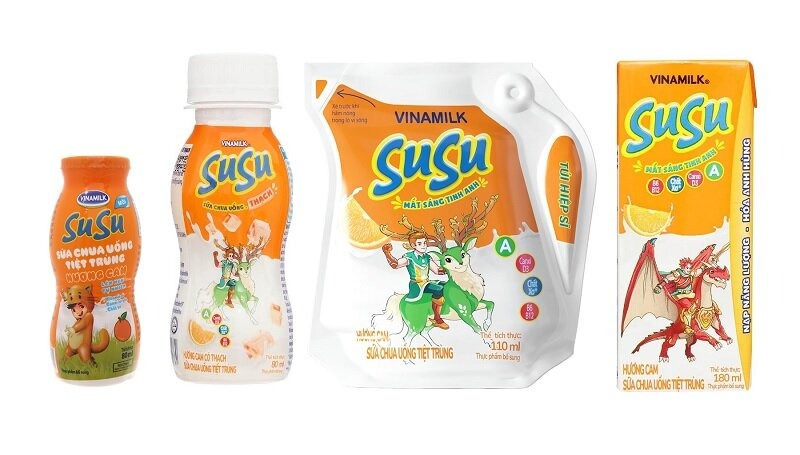 Trẻ uống nhiều sữa susu có tốt không